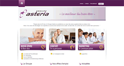 Desktop Screenshot of groupeasteria.fr